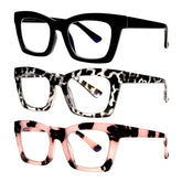 3-Pack Oprah Style Fashionable Women's Reading Glasses