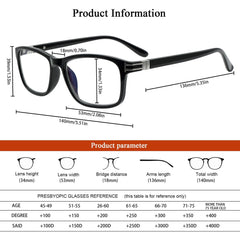 6 Pack Reading Glasses Blue Light Blocking Unisex Glasses 361