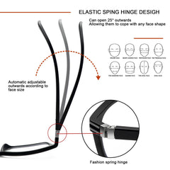 6 Pack Reading Glasses Blue Light Blocking Unisex Glasses 361