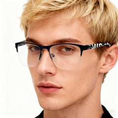 KERECSEN 3-Pair Metal Frame Reading Glasses Unisex Plastic Temples Blue Light Blocking Computer And Mobile Use Features: - Metal Spring Hinges - Lightweight And Durable - Stylish Design - Perfect Gift for Elders on Christmas Or Halloween