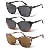 3 Pack Fashion Reading Glasses Women and Men Trendy Oversized Womens Readers