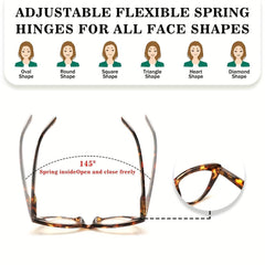 4 Pack Reading Glasses for Women Blue Light Blocking Cat Eye Photochromic Computer Reader