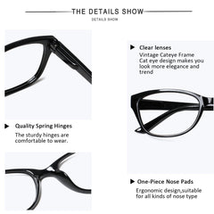 5 Pack Reading Glasses Blue Light Blocking Women Men Colorful Computer Readers