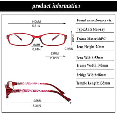 Reading Glasses 5 Pairs Quality Readers Spring Hinge Glasses for Reading for Men and Women