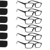 6 Pack Fashion Reading Glasses for Men Blue Light Blocking Anti UV Readers