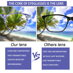 5 Pack Reading Glasses Women Round Frame Readers Spring Hinges Ladies Fashion Colorful