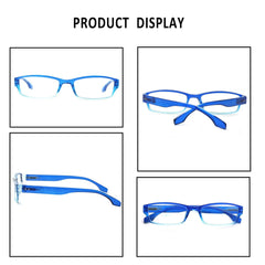 6 Pack Spring Hinge Reading Glasses Fashion Computer Readers Bluelight Glasse