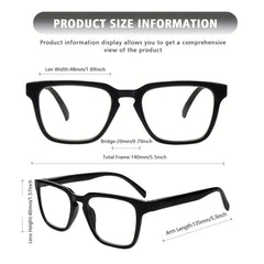 KERECSEN 5 Pack Reading Glasses Blue Light Blocking Fashion Frame with Comfortable Spring Hinge Readers Anti Glare UV Eyeglasses Reduce Eye Strain and Fatigue for Women and Men