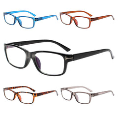 KERECSEN 5 Pack Rectangle Reading Glasses Unisex CG291