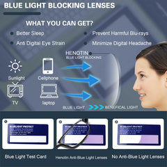 KERECSEN 6 Pack Reading Glasses for Unisex Rectangular Frame Which Filter out UV Computer Reading HN072