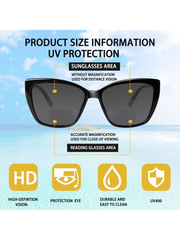 3 Pack Bifocal Reading Sunglasses For Men/Women - Fashion UV400 Sunglasses With Readers Built In Sun Outdoo