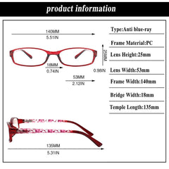 KERECSEN 6 Pack Oval Reading Glasses 060-2 - kerecsen