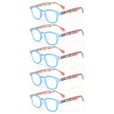 KERECSEN 5 Pack Oval Demi Reading Glasses 141 - kerecsen