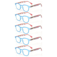 KERECSEN 5 Pack Oval Demi Reading Glasses 141 - kerecsen