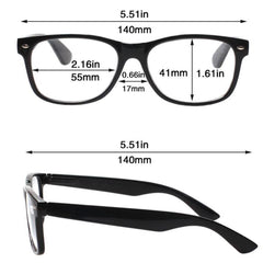 KERECSEN 1 Pack Rectangle Bifocal Readers Unisex SG900 - kerecsen