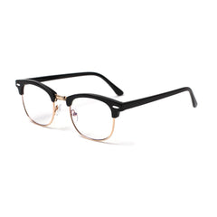 KERECSEN 1 Pack Browline Metal Frame Blue Light Blocking Computer Glasses Unisex FLG909 - kerecsen