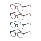 KERECSEN 4 Pack Oval Reading Glasses 169-3 - kerecsen