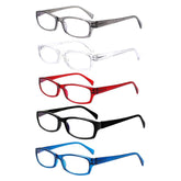 KERECSEN 5 Pack Rectangle Blue Light Blocking Computer Glasses Unisex FLG069-7 - kerecsen