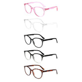 KERECSEN 5 Pack Oval Blue Light Blocking Computer Glasses Unisex FLG143 - kerecsen