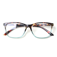 Reading Glasses for Men and Women with Classic Rectangular Lenses 246 Green
