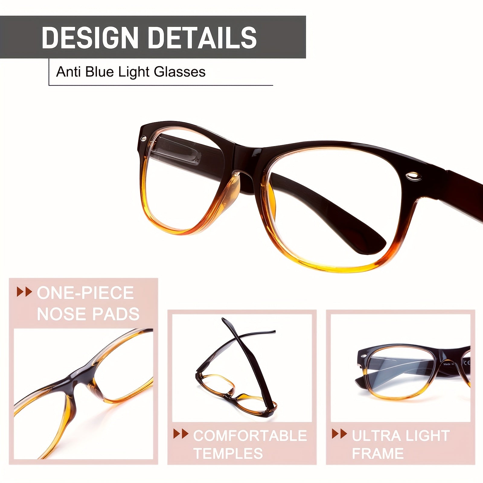 KERECSEN 5-Pack Reading Glasses for Women Blue Light Reading Glasses UV-protected Fashion Glasses Oval Frame Readers with Spring Hinges Fit All Face Shapes Tortoiseshell Glasses Lightweight Frames for Every Day Wear Multiple Eyeglass