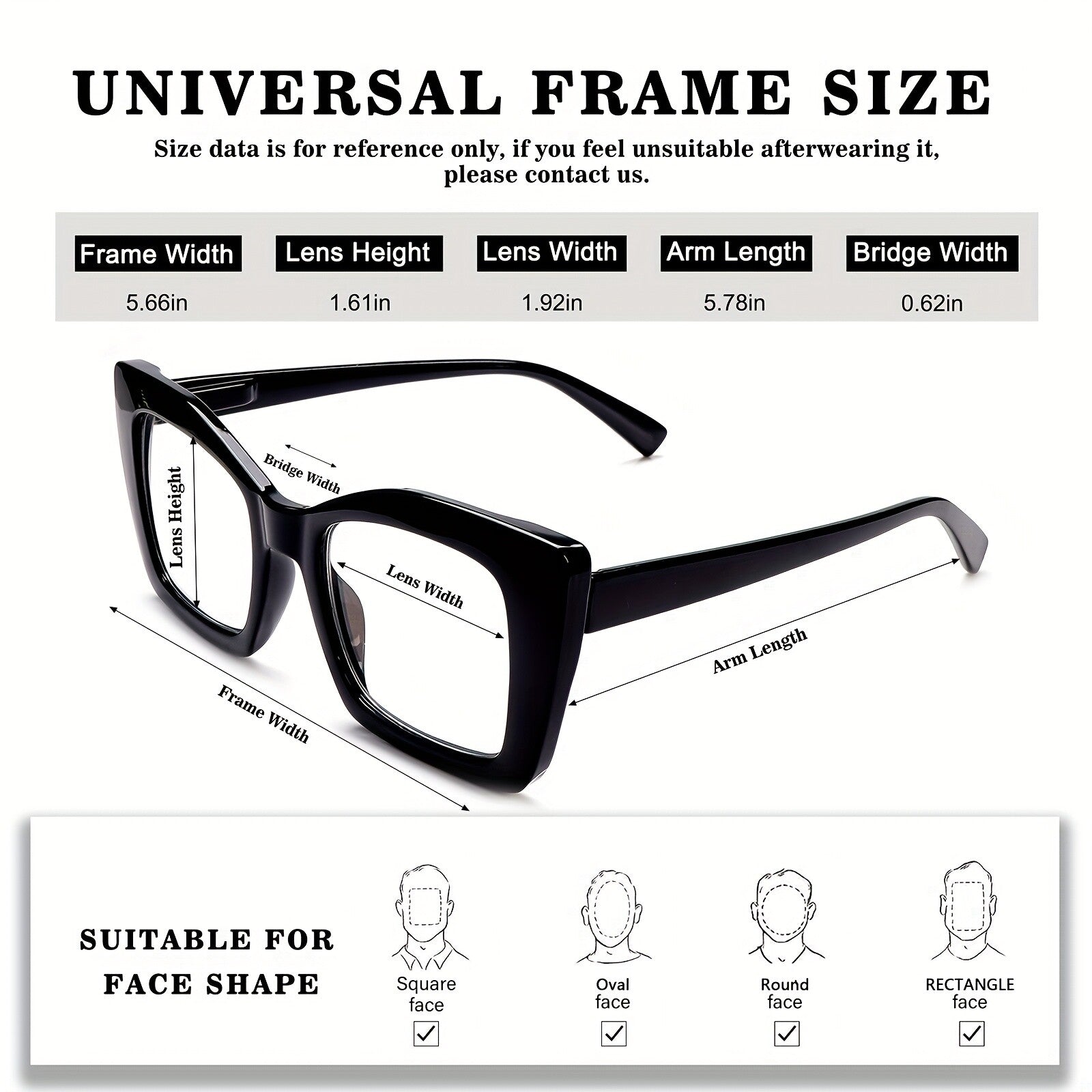 4 Pack Fashion Reading Glasses for Women Blue Light Blocking Spring Hinges Anti