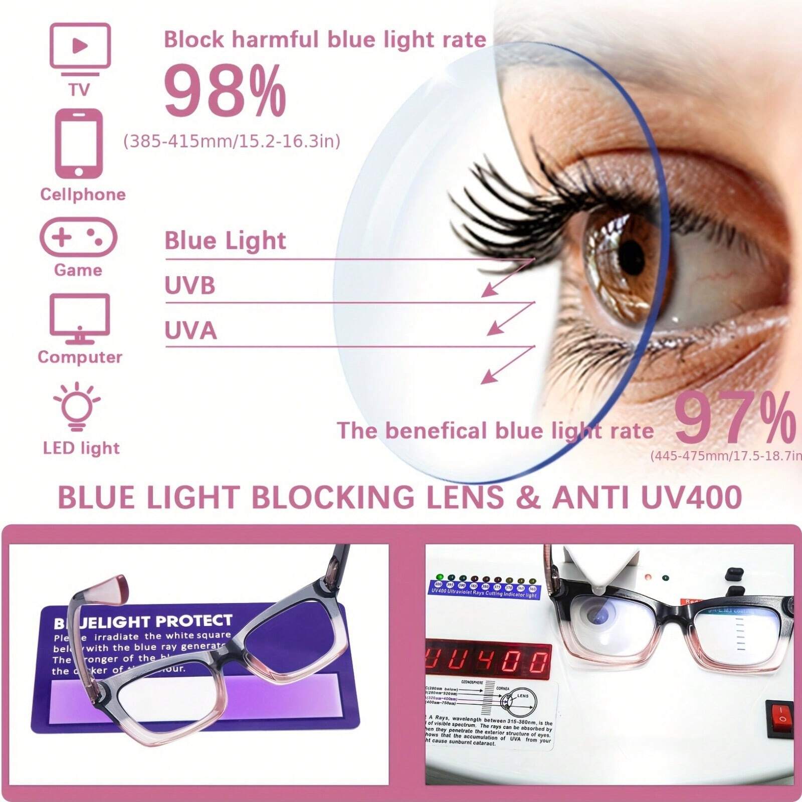 3-Pack Oprah Style Fashionable Women's Reading Glasses