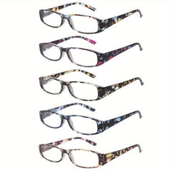 KERECSEN Reading Glasses With Block Blue Light Lense Featuring a Lightweight And Comfortable Frame with Adjustable Spring Hinges, Designed for Women and Men
