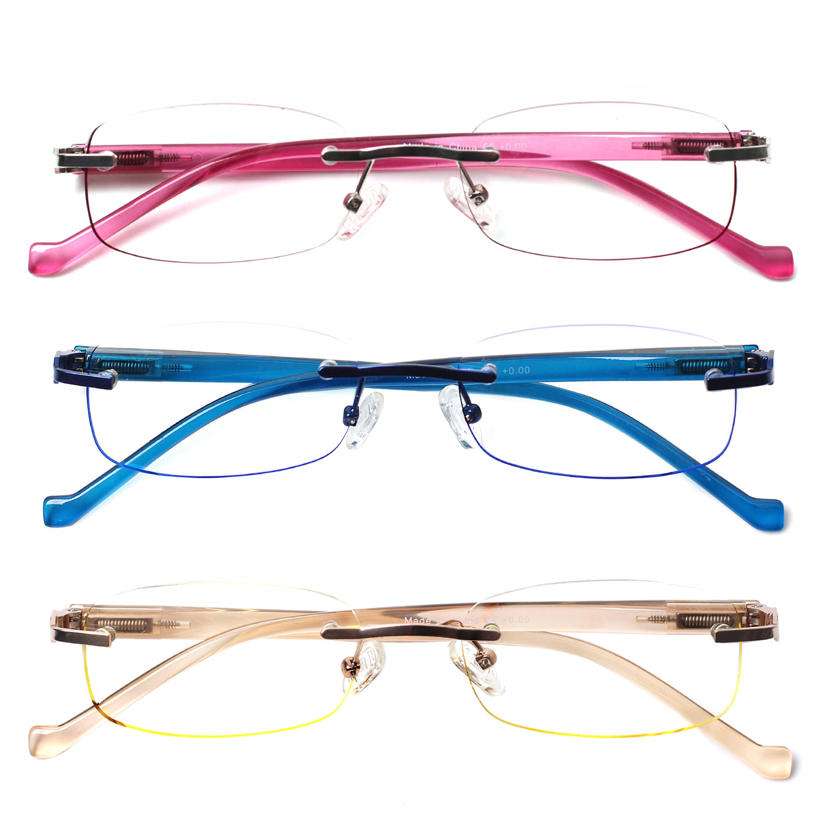 3 Pack Reading Glasses Anti Blue Light Lenses Unisex FLG001