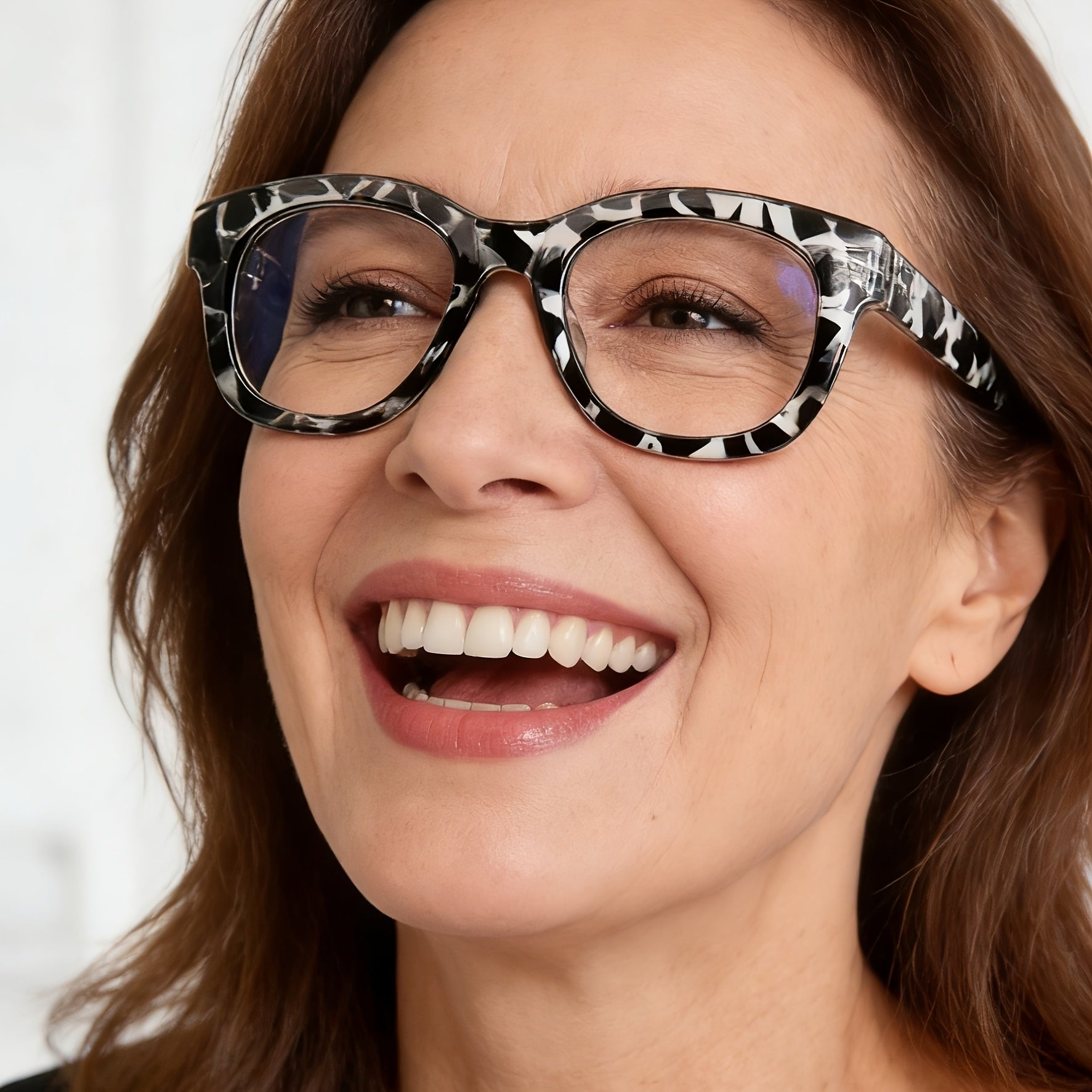 KERECSEN 4 Pairs Of Round-Frame Reading Glasses for Women Blue Light Blocking Readers Metal Spring Hinges Thick-Frame Women's Eyeglasses 12 Prescription Strengths Available Blue, Purple, Green Christmas Gifts for Friends And Family