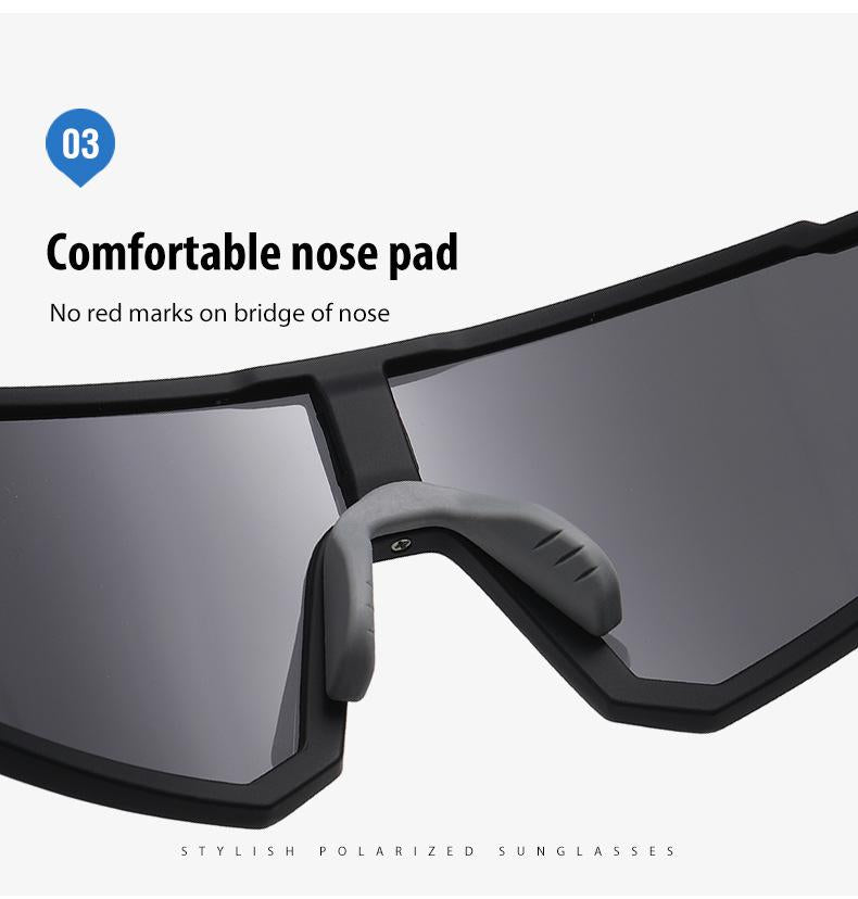 JOSCHOO Sports Sunglasses for Men Women Sun glasses Wrap Around UV400 Protection for Cycling Fishing Driving