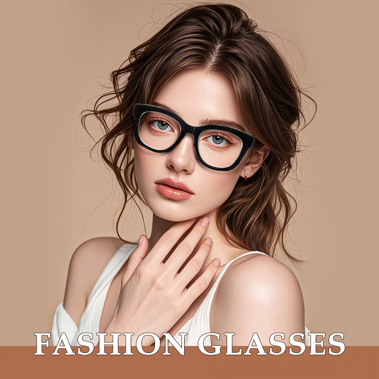 KERECSEN 4 Pack Women’s Curved Rounded Square Cat Eye Reading Glasses, HD Blue Light Blocking Lenses, Ultra-Light Plastic Frame with Flexible Spring Hinges, Chunky Retro Fashion Readers