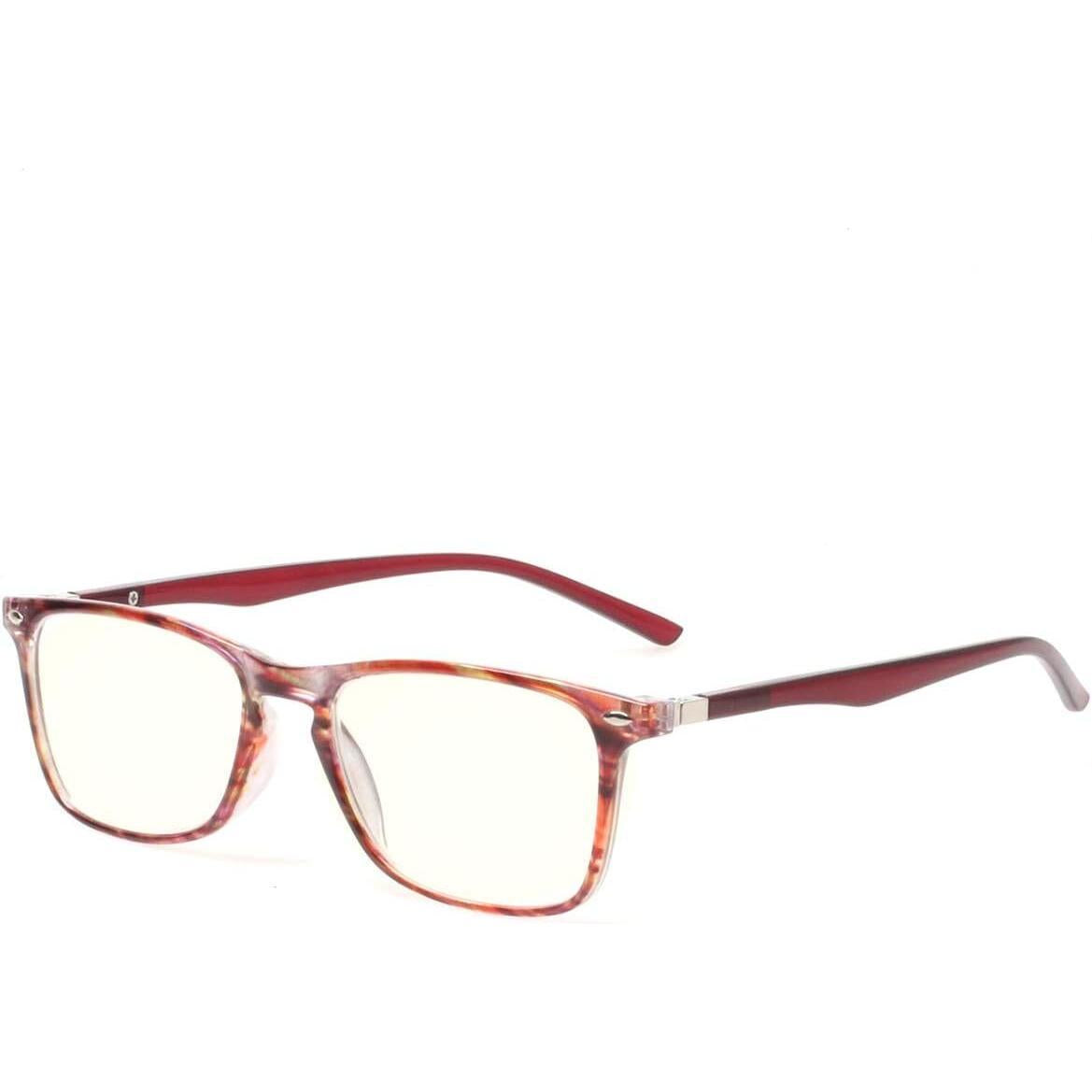 3 Pack Reading Glasses Blue Light Blocking Classic Men's and Women's Comfort Spring Hinge Computer Reader