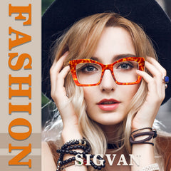 KERECSEN 4-Pair Anti-Blue Light Reading Glasses with Fashionable Printed Patterns, Large-Size Lightweight Frames, Designed for Women, Premium Anti-Blue Light Lenses, Spring Hinge Design for Comfort And Durability, Stylish Additions