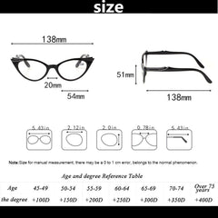 Cat Eye Reading Glasses for Womens Set of 4 Blue Light Blocking Computer Readers Ladies Eyeglass Quality Frame Lightweight and Comfortable