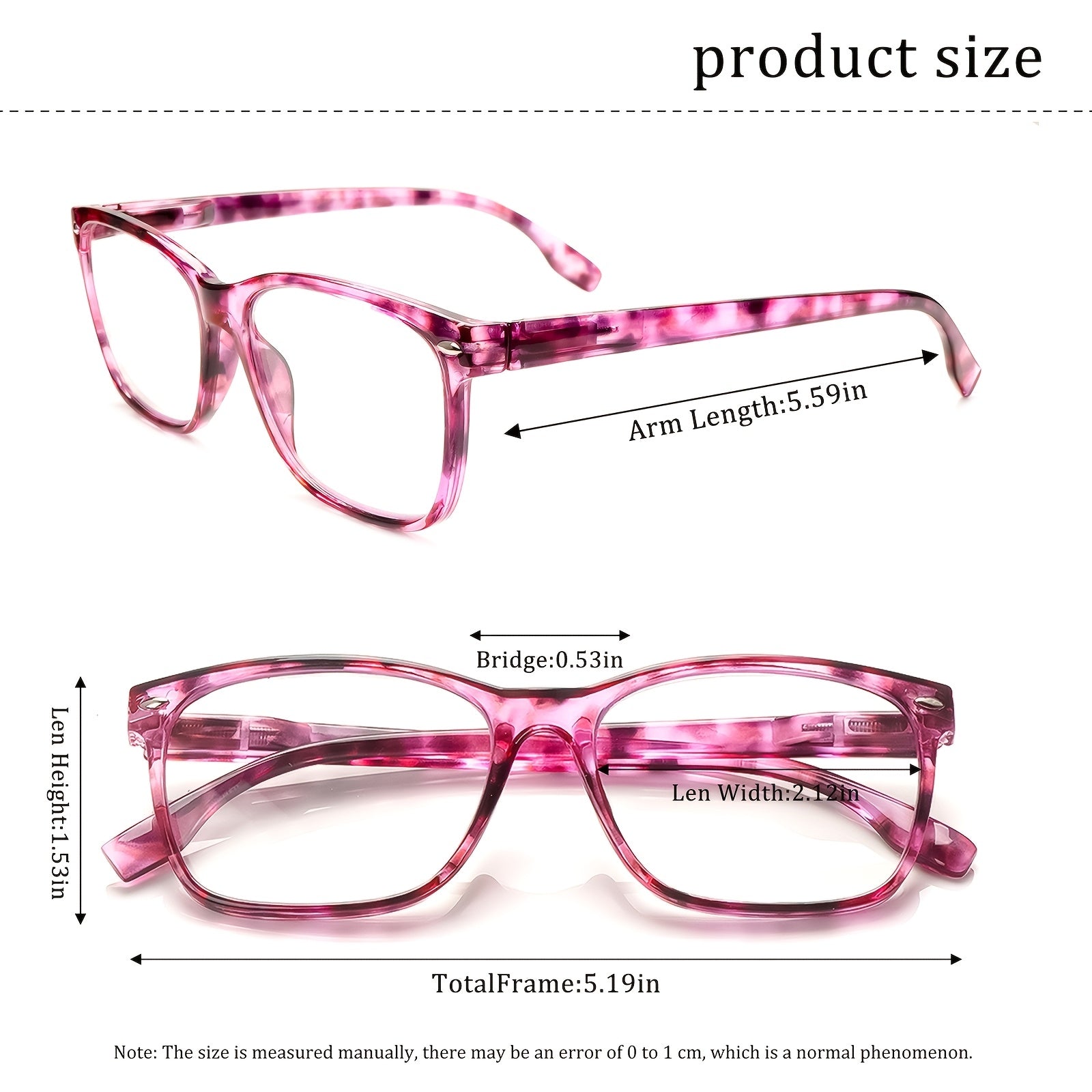 KERECSEN 5 Pack Blue Light Blocking Reading Glasses | Fashion Printed, Lightweight, Anti-Slip, with Spring Hinges, Multi-Color Options for Women, Suitable for Various Occasions