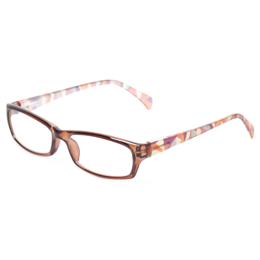 Kerecsen Reading Glasses 5 Pairs Fashion Ladies Readers Spring Hinge with Pattern Print Eyeglasses for Women