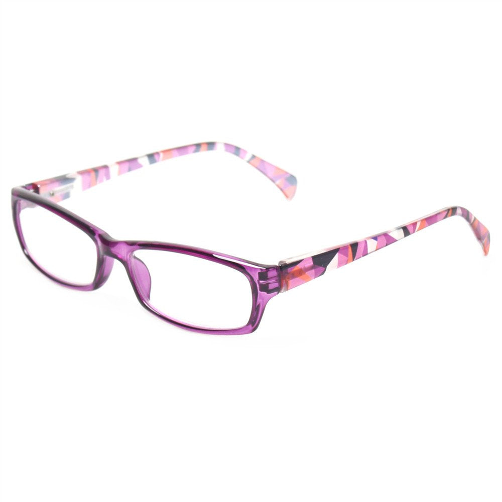 Kerecsen Reading Glasses 5 Pairs Fashion Ladies Readers Spring Hinge with Pattern Print Eyeglasses for Women
