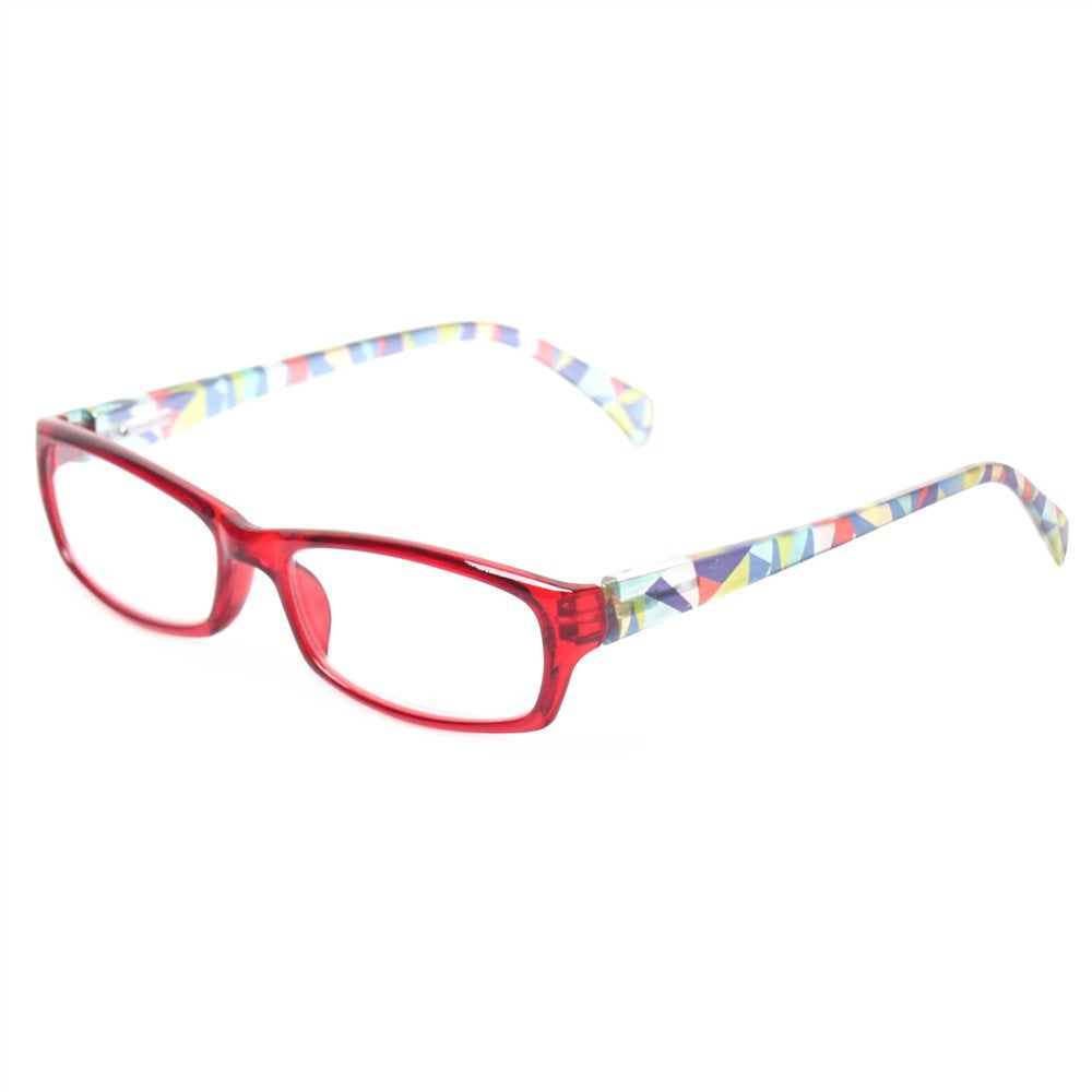 Kerecsen Reading Glasses 5 Pairs Fashion Ladies Readers Spring Hinge with Pattern Print Eyeglasses for Women