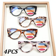 KERECSEN Stylish Cat-Eye Frames with Blue Light-Blocking Lenses, Specifically for Women, Featuring Spring Hinges And Premium Blue Light-Blocking Lenses. Comfortable to Wear, Perfect for Everyday Use, And an Ideal Holiday Gift