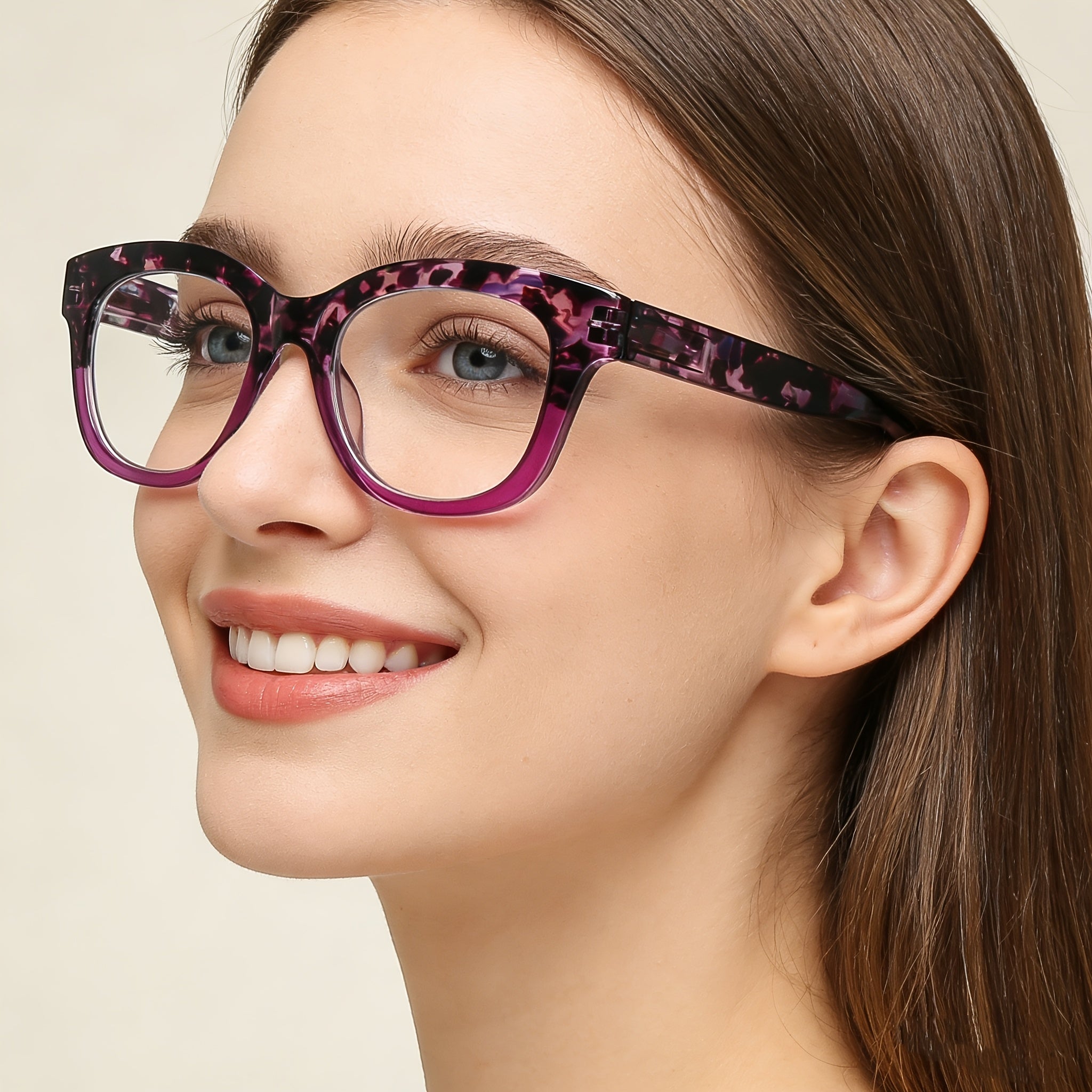 KERECSEN 5 Pack Unisex Mixed Round Square Reading Glasses, HD Blue Light Blocking Lenses, Ultra-Light Plastic Frame with Flexible Spring Hinges, Multi Shape Multi-Color Fashion Readers