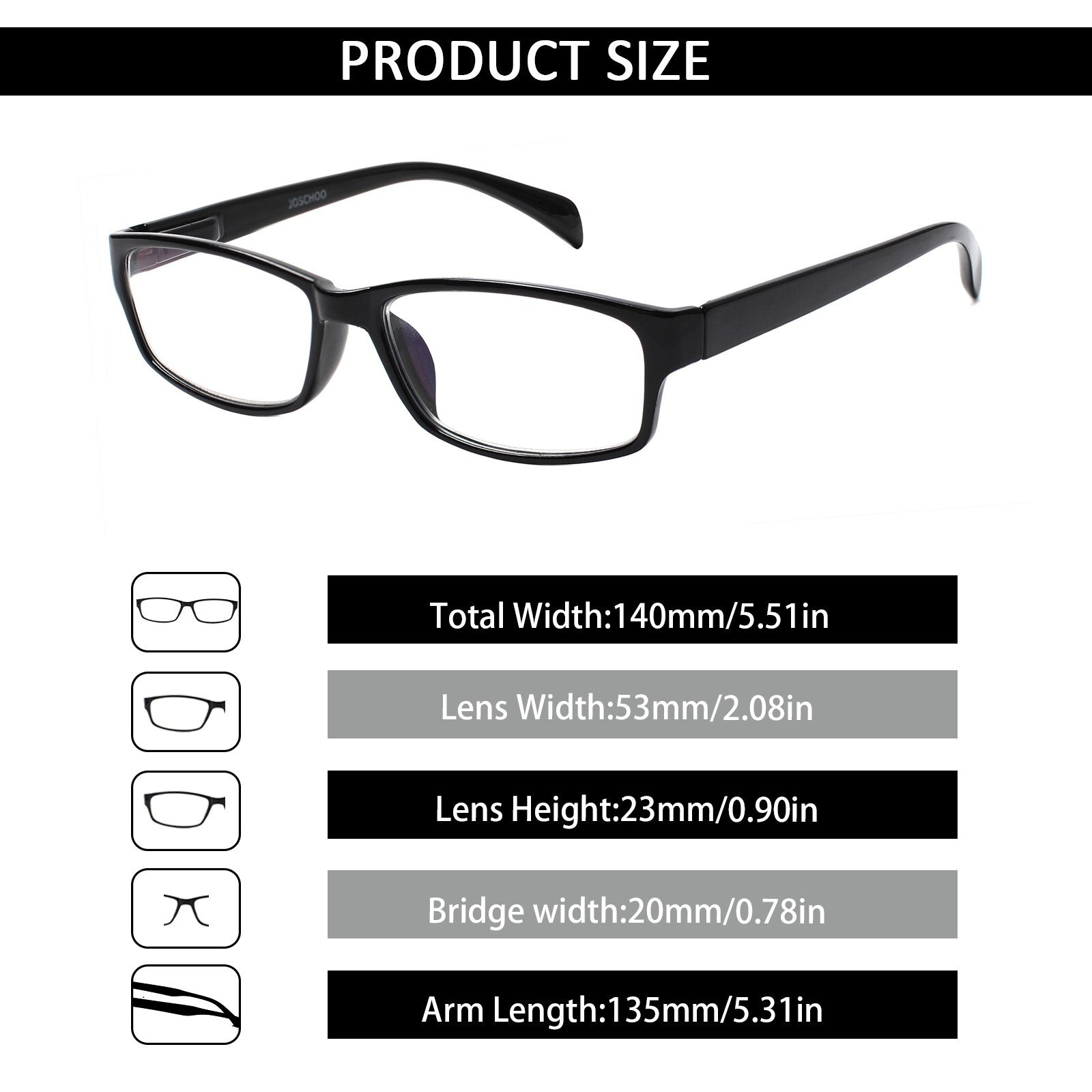 6 Pack Blue Light Blocking Reading Glasses with Spring Hinge for Men