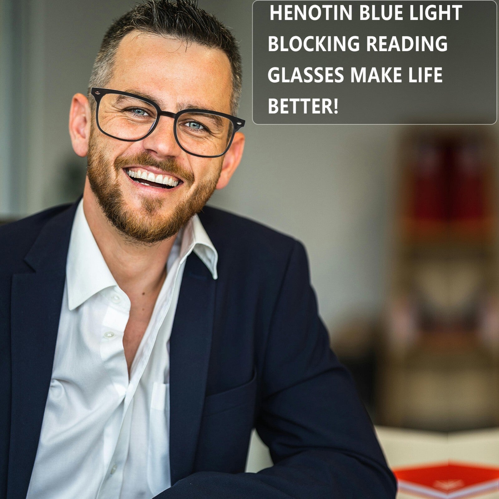 5 Pack Reading Glasses Quality Readers Spring Hinge Blue Light Blocking Glasses