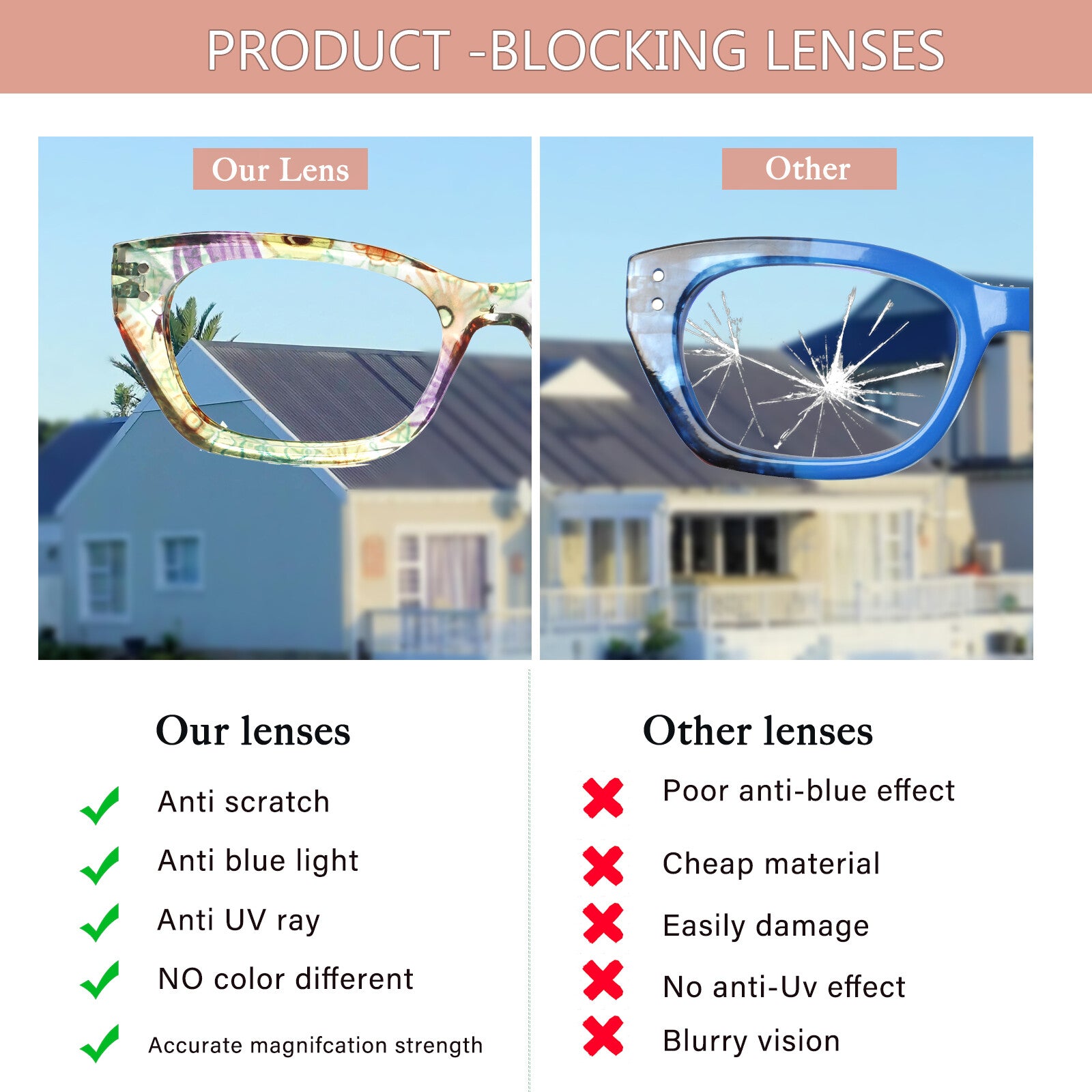 5-Pack Reading Glasses Women Readers Spring Hinge Pattern Print Eyeglasses Computer Reading Glasses,TV Glasses for Women