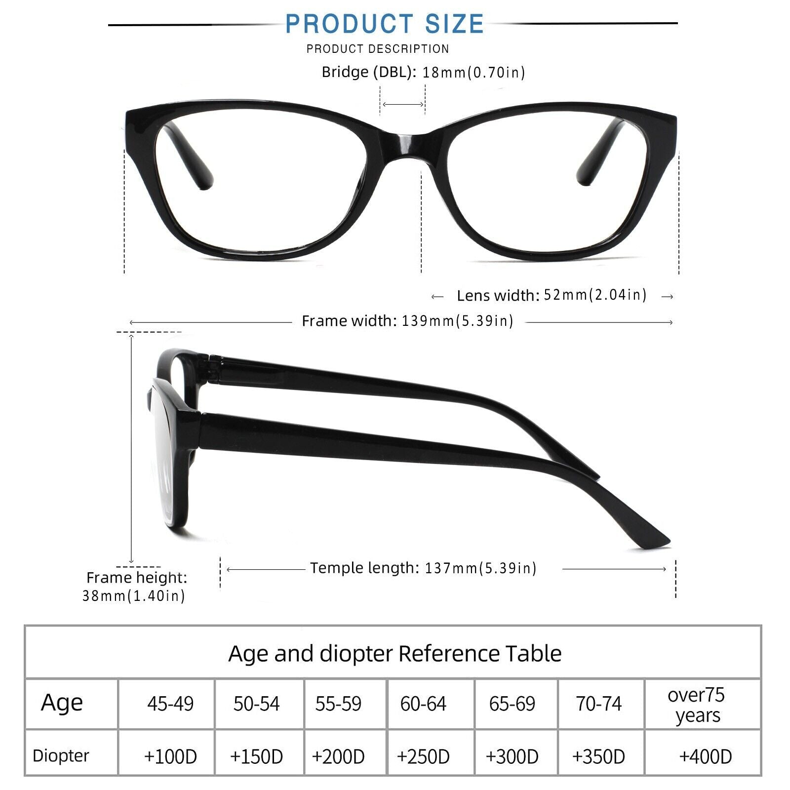 5 Pack Reading Glasses Blue Light Blocking Women Men Colorful Computer Readers