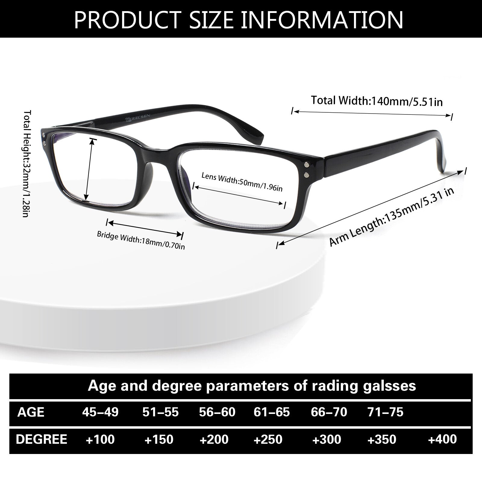 6 Pack Fashion Reading Glasses for Men Blue Light Blocking Anti UV Readers