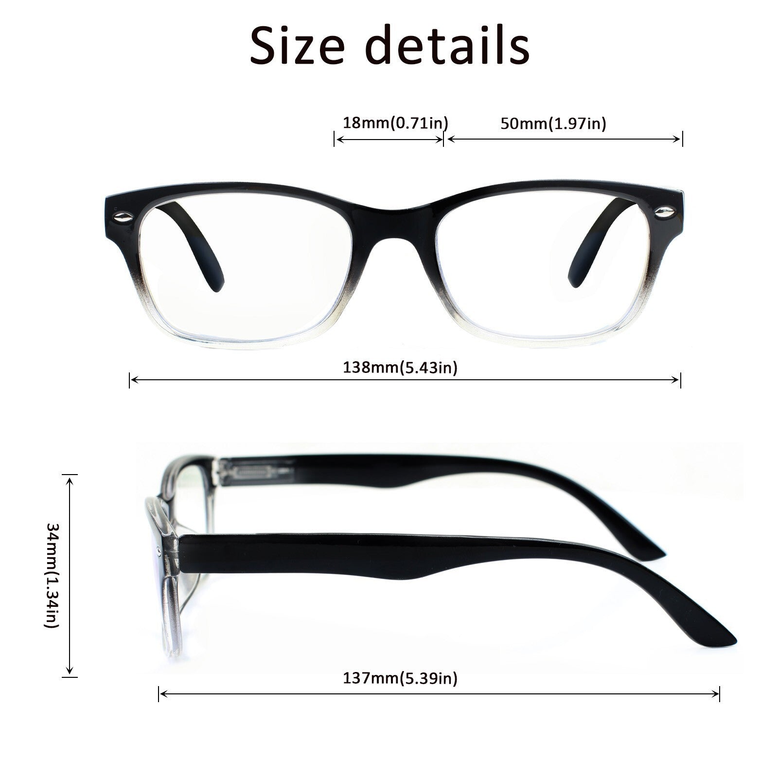 5Pack Blue Light Blocking Reading Glasses Women Men Spring Hinge Computer Reader