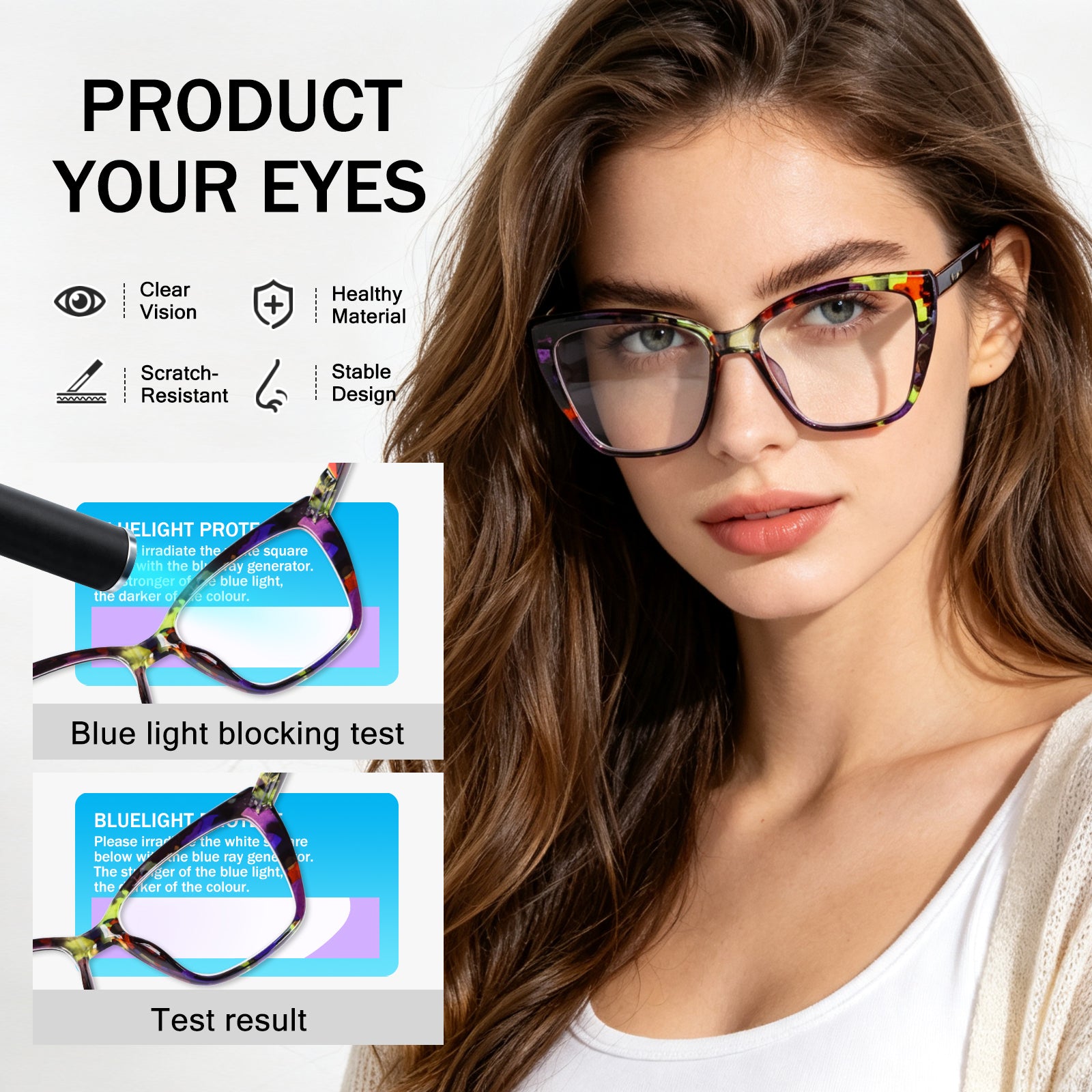 3 Pack Reading Sunglasses For Women - Fashion UV400 Sunglasses With Readers Built In Sun Outdoo