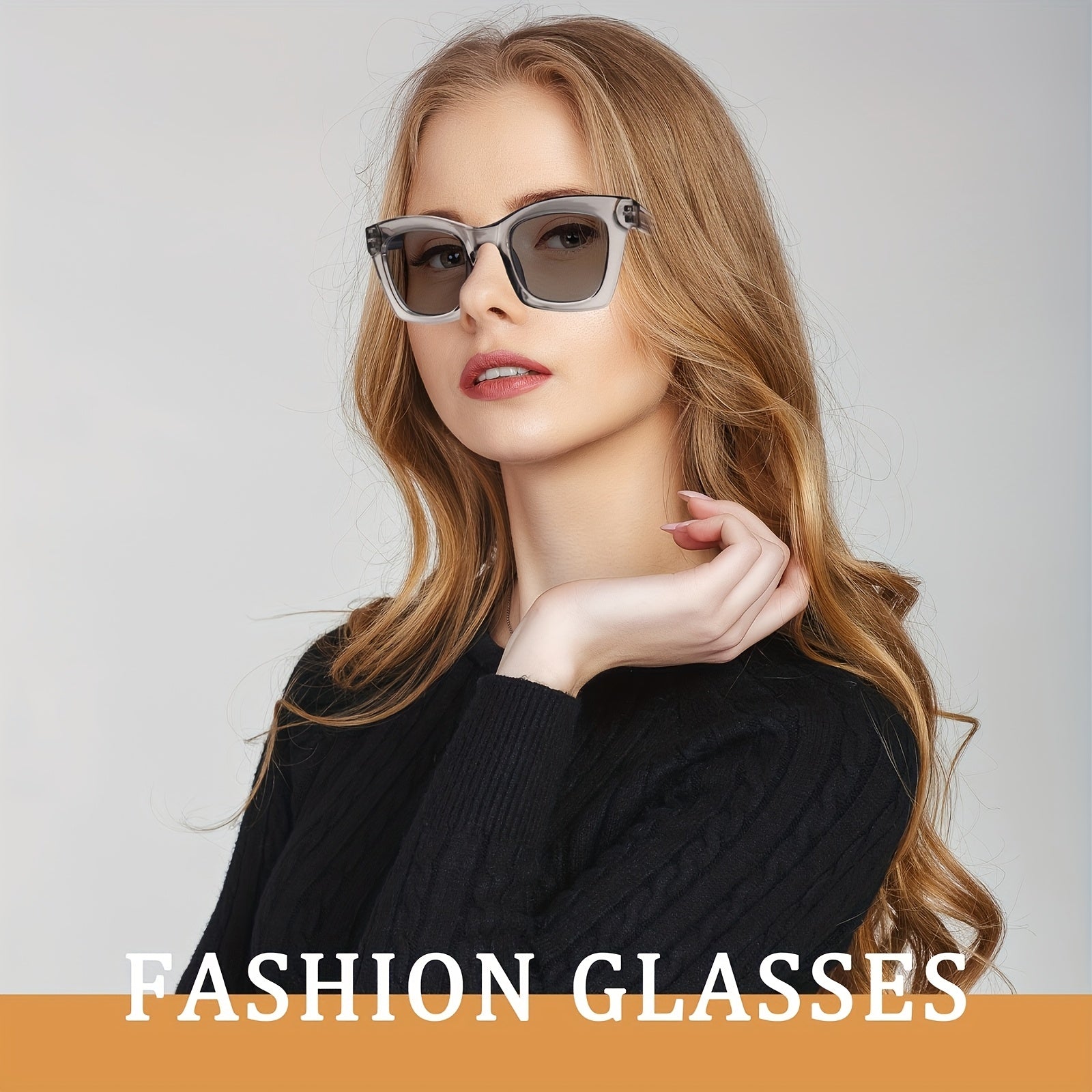 6 Pairs Women Outdoor Reading Glasses Anti-Blue Light Sunshade Reading Glasses UV Protection Spring Hinge Stylish Outdoor Oversized Sun Readers Fashion Glasses Valentine'S And Mother'S Day Gifts, Girls Must Have