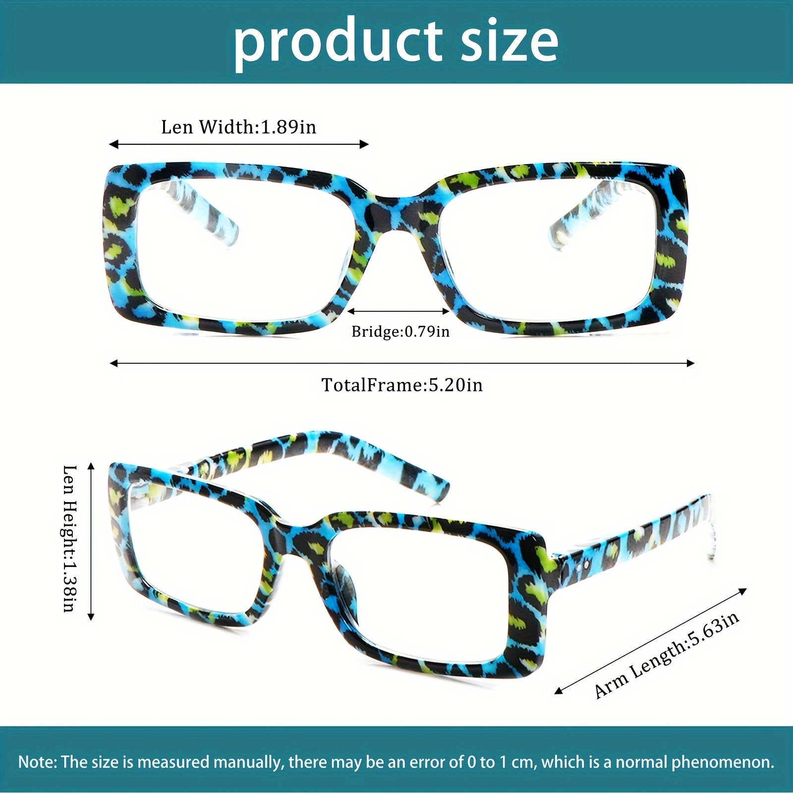 KERECSEN Stylish Reading Glasses Women Anti-Blue Light Lenses Computer Galsses with Spring Hinge Colorful Readers for Women Reading Glasses with Spring Hinge for Various Face Shapes Lightweight Frame And Lenses for Reading